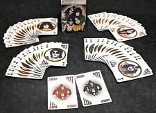KISS [Aquarius] -  RARE out of print playing cards 2012 picture