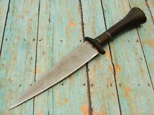 ANTIQUE EBONY AFRICA COMBAT FIGHTING DIRK DAGGER KNIFE KNIVES TOOLS picture