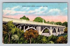 Rockford IL-Illinois, Morgan Street Bridge Vintage c1923 Souvenir Postcard picture