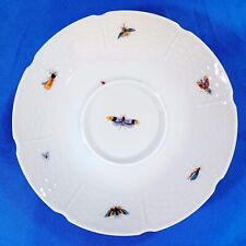 Limoges Raynaud Ceralene Les Oiseauxs Saucer Single Replacement Butterflies Bugs picture