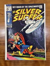 SILVER SURFER #4 1968 Stan Lee & John Buscema, Scarce KEY Issue, THOR picture