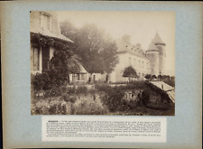 France, Rubaud, Le Château vintage print print print period 34x25 Circ picture