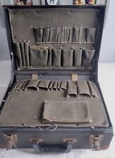 Vintage 1940s-50s? Military? Technician Display Tool Carry Box Brief Case  picture
