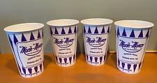 VINTAGE 4 Mack-Manco’s Paper Cup On The Boardwalk Pizza  New Jersey Wax 50 Anniv picture