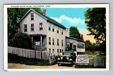 Colchester CT-Connecticut, Pleasant River House, Antique, Vintage Postcard picture
