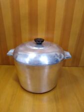 Wagner Ware MAGNALITE GHC 8 Qt Aluminum Deep Stockpot w/Lid and Trivet USA - EUC picture