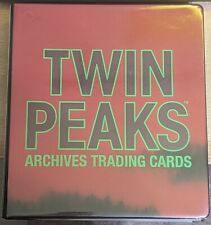 2019 Rittenhouse Twin Peaks Archives Binder Album With Exclusive P2 Promo Card picture