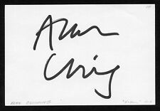 Alan Cummins signed autograph auto 4x6 card Actor: The Good Wife BAS Certified picture
