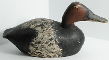 Antique Hand Carved/Painted Solid Wood Duck Decoy Markes 26 M 16 inches picture