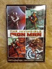 Invincible Iron Man Vol 1 (FIRST PRINT March 2010) Hardcover HC Fraction Larroca picture