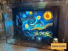 Display case & light kit For LEGO 21333 Vincent van Gogh The Starry Night Lights picture