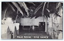 c1950's Palm Room Dine Dance Little America Granger Wyoming WY Postcard picture