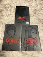 UZUMAKI vol 1-2 and GYO vol 1 Rare Manga English By Junji Ito picture