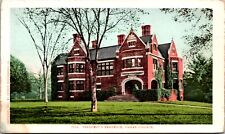 Postcard President's Residence at Vassar College in Poughkeepsie, New York picture