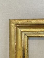ANTIQUE FITs 18”x29” AMERICAN 1840 GOLD GILT VICTORIAN PICTURE FRAME picture