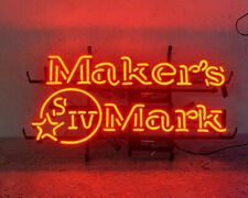 New Maker's Mark SIV Beer Neon Light Sign Lamp Man Cave Bar Wall Decor 24x20 picture