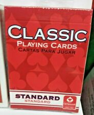 NEW NOS Sealed Cartamundi Classic Playing Cards Standard 52 Card Deck. RED picture