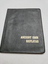VTG 1950’s Ancient Coin Replicas Set of 5 With Original Paper and Vinyl Folder picture