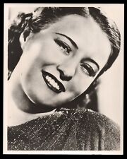 BARBARA STANWYCK 1940s Original Glamour Portrait 8x10 B&W Photo _zp picture