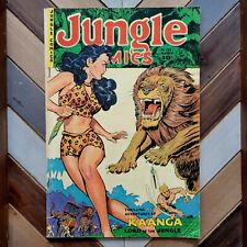 JUNGLE COMICS #135 VG+ (Fiction House 1951) Scarce PRE-CODE 1st Print 10c Cover picture