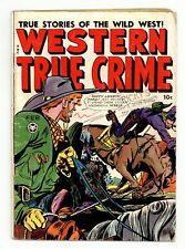 Western True Crime #4 GD/VG 3.0 RESTORED 1949 picture