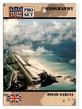 1991 pro Set Desert Storm: Geography Diego Garcia #15 picture