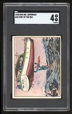 1940 Superman Fury of the Sea SGC 4 Pop 1 - Highest Graded #10 Gum Inc. picture