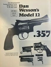 1969 Dan Wesson Model 12 Handgun Field Test illustrated picture