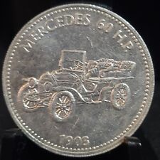 SHELL 1908 MERCEDES 60H.P. PETROL/GAS STATION TOKEN/COIN picture