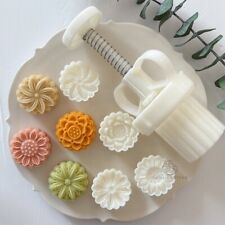20g Mini Flower Moon Cake Mold Cookie Stamp Hand Pressed Pastry Baking Tools picture