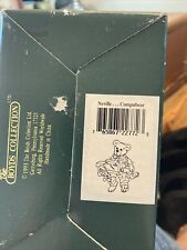 Boyds Collectible Bear Figurine - Neville Compubear - in Box picture