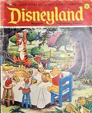 Vtg Disneyland Magazine No 4 Mickey Donald Alice Snow White Winnie the Pooh picture