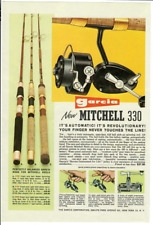 1962 Garcia Mitchell 330 Vintage Print Ad Dependable Engineering Fishing picture