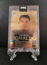 TOPPS TOTAL FOOTBALL, 2021/22, CRISTIANO RONALDO, ETERNAL GOLD # 624, PR:164 picture