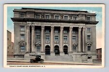Schenectady NY-New York, County Court House, Antique Vintage Souvenir Postcard picture