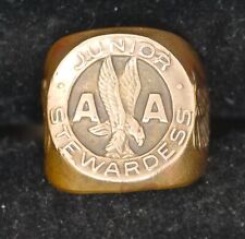 Vintage 1950's American Airlines Junior Stewardess Ring picture
