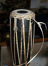 Madal Drum Wooden Nepali Folk Instrument Authentic Design 17 IN Large Drum Madal picture