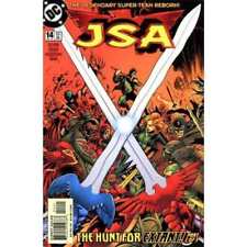 JSA #14 in Near Mint + condition. DC comics [f` picture