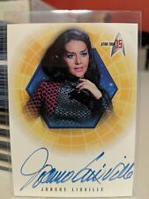 Star Trek 35th Anniversary Joanne Linville A1 Autograph Card Romulan Commander  picture
