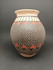 Mata Ortiz Pottery by Juana Romero Hand made and hand painted. picture