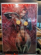 JAMIE TYNDALL BITE ME CARNAGE VARIATION VIRGIN Metal Signed W/COA (NAUGHTY) picture