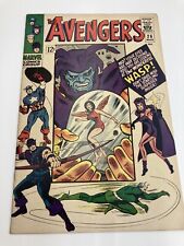 RARE 1966 THE AVENGERS VOL.1 NO. 26 THE VOICE OF THE WASP picture