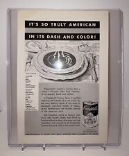 Vintage Original 1930 Campbell's Tomato Soup ~ “IT’S SO TRULY AMERICAN” AD picture