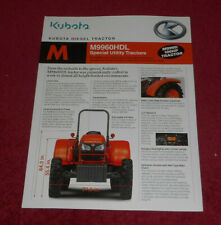 2011 Kubota M9960HDL Special Utility Diesel Tractor Advertising Sheet picture