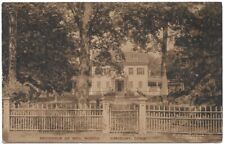 1914 Simsbury Connecticut Residence of Mrs. Woods House Vintage Postcard picture