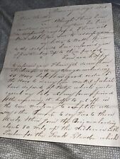 1828 Letter from Captain Walter Lester in Norwich CT Mentions John B Stanton picture