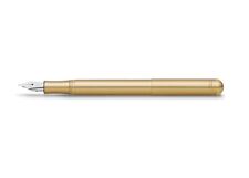 Kaweco LILIPUT Fountain Pen Brass I Premium Brass Fountain Pen for Ink Cartri... picture