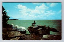 Lake Erie OH- Ohio, Catawba Island, Antique, Vintage c1954 Souvenir Postcard picture