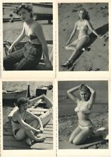 PIN UP BATHING GIRLS RISQUE 22 Vintage Postcards 1950's period (L6130) picture