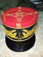 French Military Kepi, France Army Embroidery Cap, Reproduction picture